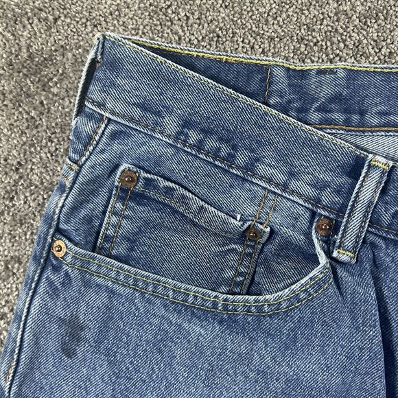 Levi's 560 Mens Jeans Loose Fit Tapered Leg Blue 40x30 - Picture 8 of 16